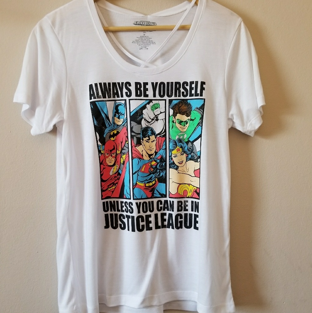Justice League Super Heros Graphic T-Shirt, Top - Picture 2 of 8